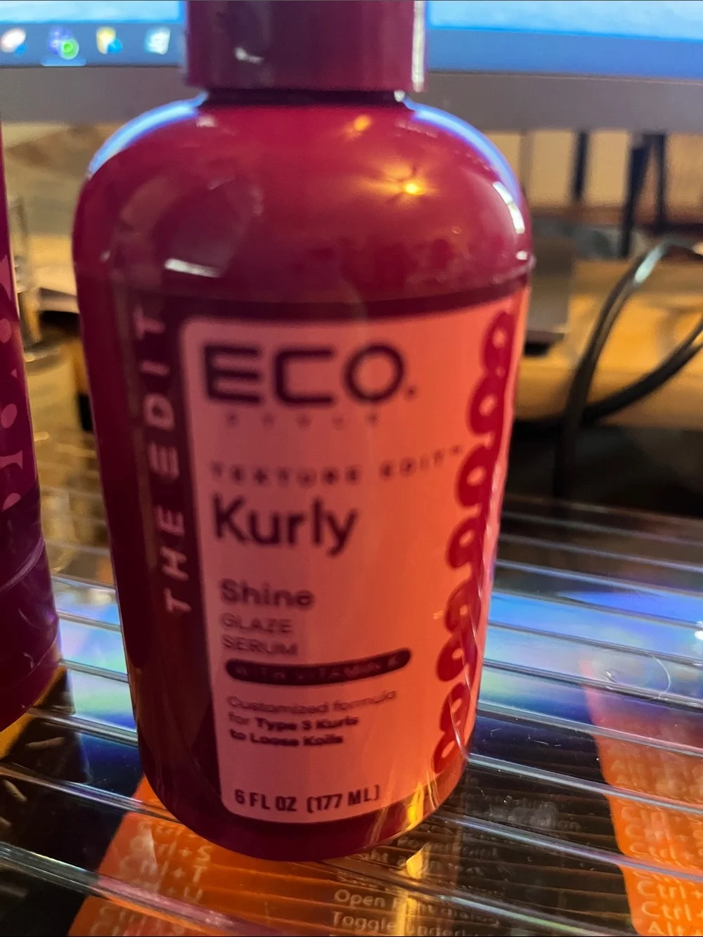Kurly Moisturize Smoothing Cream - Red